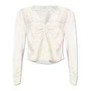 IRO Imae jacquard topp White, Dam