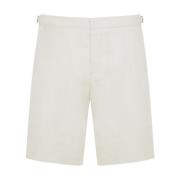 Orlebar Brown Casual Shorts White, Herr