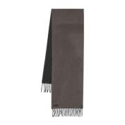 Canali Lyxig Reversibel Cashmere Sidenhalsduk Brown, Herr