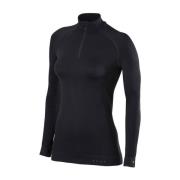 Falke Stilren Turtle Neck Långärmad Topp Black, Dam