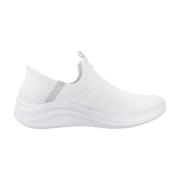 Skechers Stiliga Slip-On Sneakers för Kvinnor White, Dam