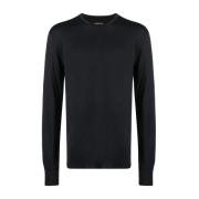 Tom Ford Uppgradera din garderob med snygg crew neck sweatshirt Black,...