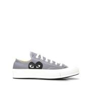 Comme des Garçons Play Gråa Sneakers Gray, Dam