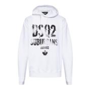 Dsquared2 Ikoniskt Logotyp Huvtröja White, Herr