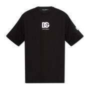 Dolce & Gabbana T-shirt med logotyp Black, Herr