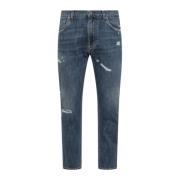 Dolce & Gabbana Slim-fit Jeans Blue, Herr