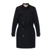 Burberry Bomullstrenchcoat Black, Herr