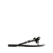 Valentino Garavani Flip Flops Black, Dam