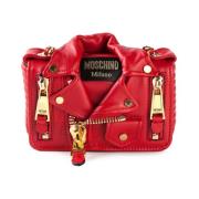 Moschino Röda Väskor för Kvinnor Red, Dam