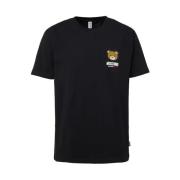 Moschino Svarta T-shirts och Polos Black, Herr