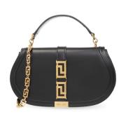 Versace ‘Greca Goddess’ axelväska Black, Dam