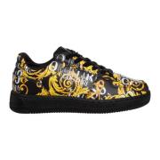 Versace Jeans Couture Logo Couture Sneakers Stiliga och Funktionella B...