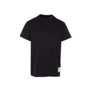 Jil Sander Svarta T-shirts i Ekologisk Bomullspaket Black, Herr