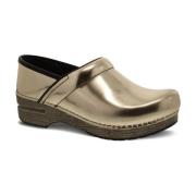 Dansko Klassiska Slip-On Skor i Guld Yellow, Dam