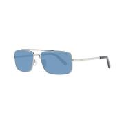 Guess Silver Aviator Solglasögon Gray, Herr