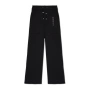 Balmain Sweatpants med logotyp Black, Herr