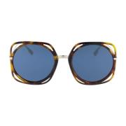 Dior Bruna Ss23 solglasögon med tidlös elegans Brown, Dam