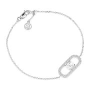 Sif Jakobs Jewellery Ellisse Carezza Silverarmband Gray, Dam