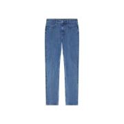 Givenchy Marble Denim Slim Fit Jeans Blue, Herr