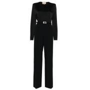 Gucci Svart Square G Bälte Jumpsuit Black, Dam