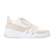 Giuseppe Zanotti Vita Läder Sneakers för Män White, Herr