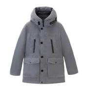 Woolrich Reflekterande Grå Arctic Parka Evolution Gray, Herr