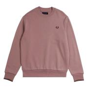 Fred Perry Rundhalsad Herrtröja Pink, Herr