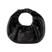 Alexander Wang Crescent Liten Plånbok - Svart Läder Black, Dam