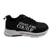 Versace Jeans Couture Svarta Sneakers Black, Dam