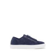 Brioni Stiliga Suede Sneakers Blue, Herr