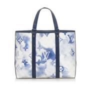 Louis Vuitton Vintage Pre-owned Canvas louis-vuitton-vskor Blue, Dam