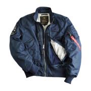 Alpha Industries Bomber Jackets Blue, Herr