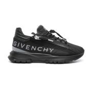 Givenchy Svarta Sneakers för Män Black, Herr