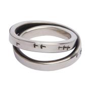 Werkstatt:Munchen Korsad Silverring Gray, Unisex