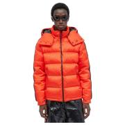 Moncler Logo Jacquard Dunjacka Orange, Herr