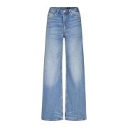 Adriano Goldschmied Tvättade Baggy Jeans Blue, Dam