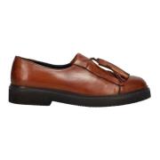 Sangiorgio Platta skor loafers Brown, Dam