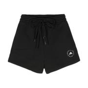 Adidas by Stella McCartney Träningshorts med logotyp Black, Dam