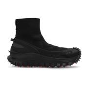 Moncler Trailgrip Knit höga sneakers Black, Herr