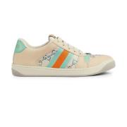 Gucci Pudersneakers med Klack och Plattform Pink, Dam