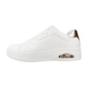 Skechers Stiliga Court Sneakers för Kvinnor White, Dam