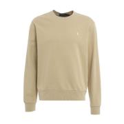 Ralph Lauren Beige Klassisk Sweatshirt Beige, Herr