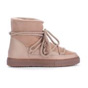 Inuikii Bruna mockasneakerboots Beige, Dam