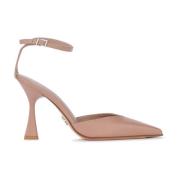 Sergio Levantesi Maybe Beige Läderpumps med Justerbar Ankelrem Beige, ...