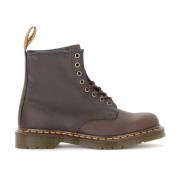 Dr. Martens Anfibio 1460 Crazy Horse Brun Läderkänga Brown, Herr