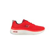 Skechers Sportiga Damsneakers Red, Dam