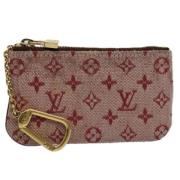 Louis Vuitton Vintage Pre-owned Laeder plnbcker Red, Dam