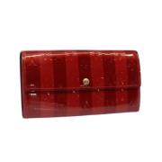 Louis Vuitton Vintage Pre-owned Laeder plnbcker Red, Dam