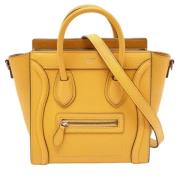 Celine Vintage Pre-owned Laeder celine-vskor Yellow, Dam