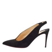 Christian Louboutin Pre-owned Pre-owned Mocka klackskor Black, Dam